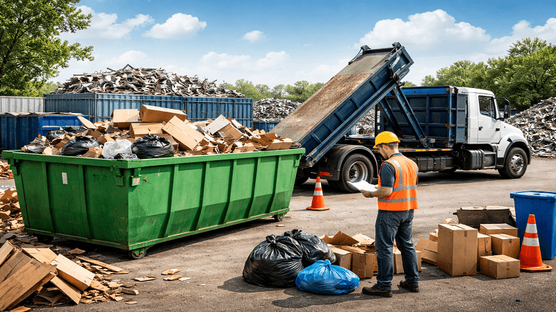 Coordinating Dumpster Service Across Active Commercial Sites