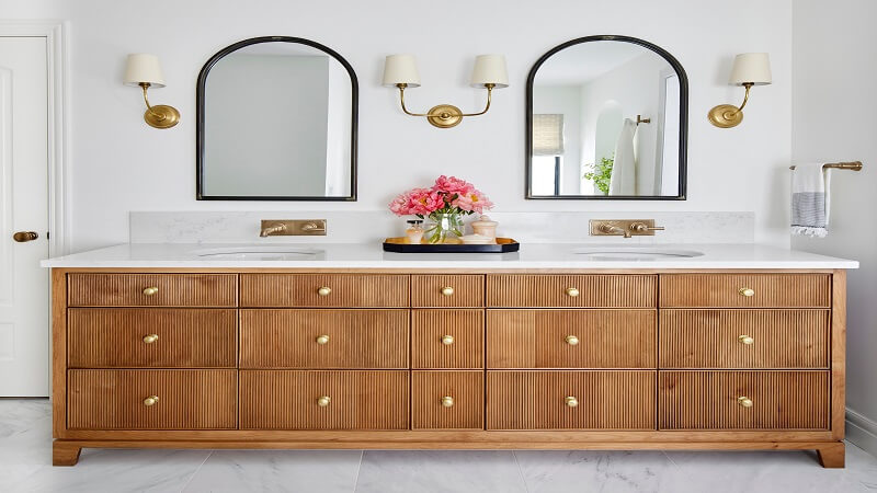Elevate Your Bathroom Style with a Custom Timber Bathroom Vanity