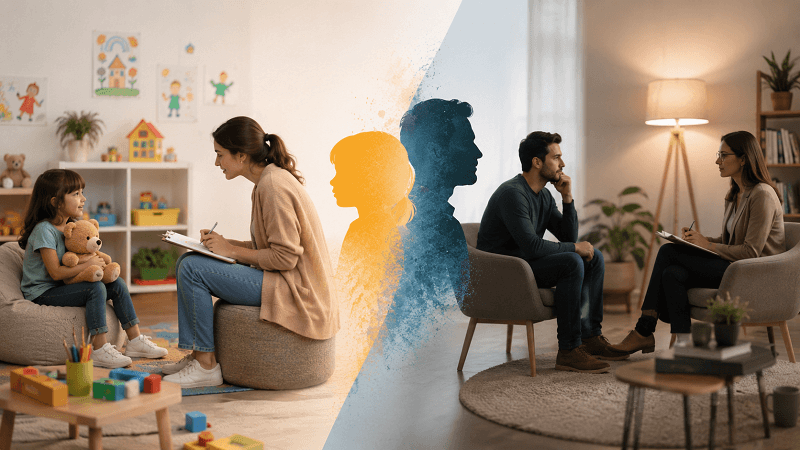 Is Child Therapy Different from Adult Therapy?