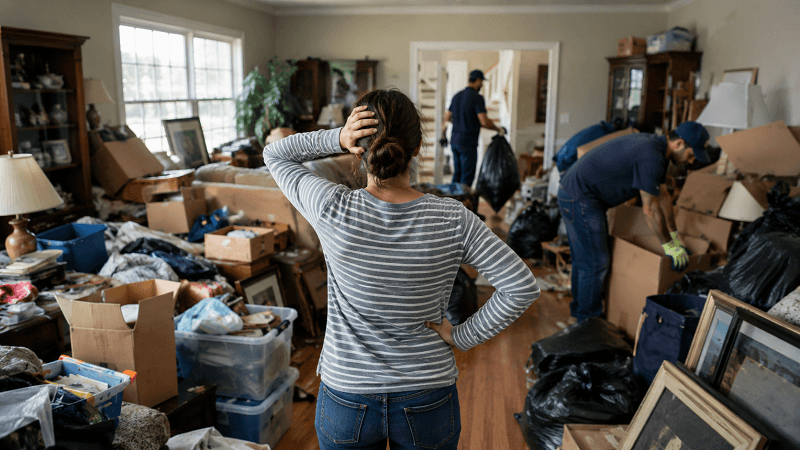 What Families Often Underestimate About the Logistics of a Full Home Cleanout