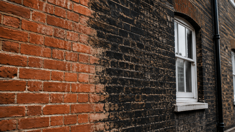Why London Brickwork Turns Dark