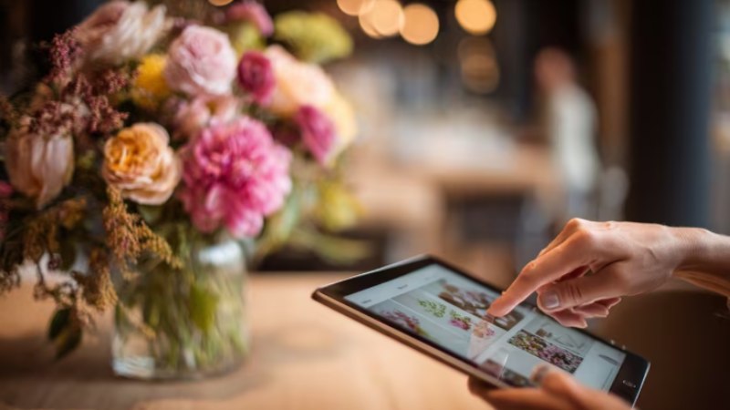 send flowers to China from abroad