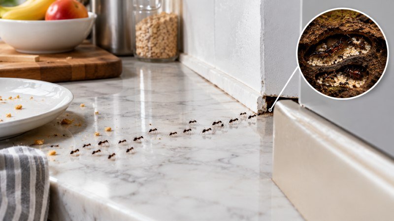 Hidden Ant Colony